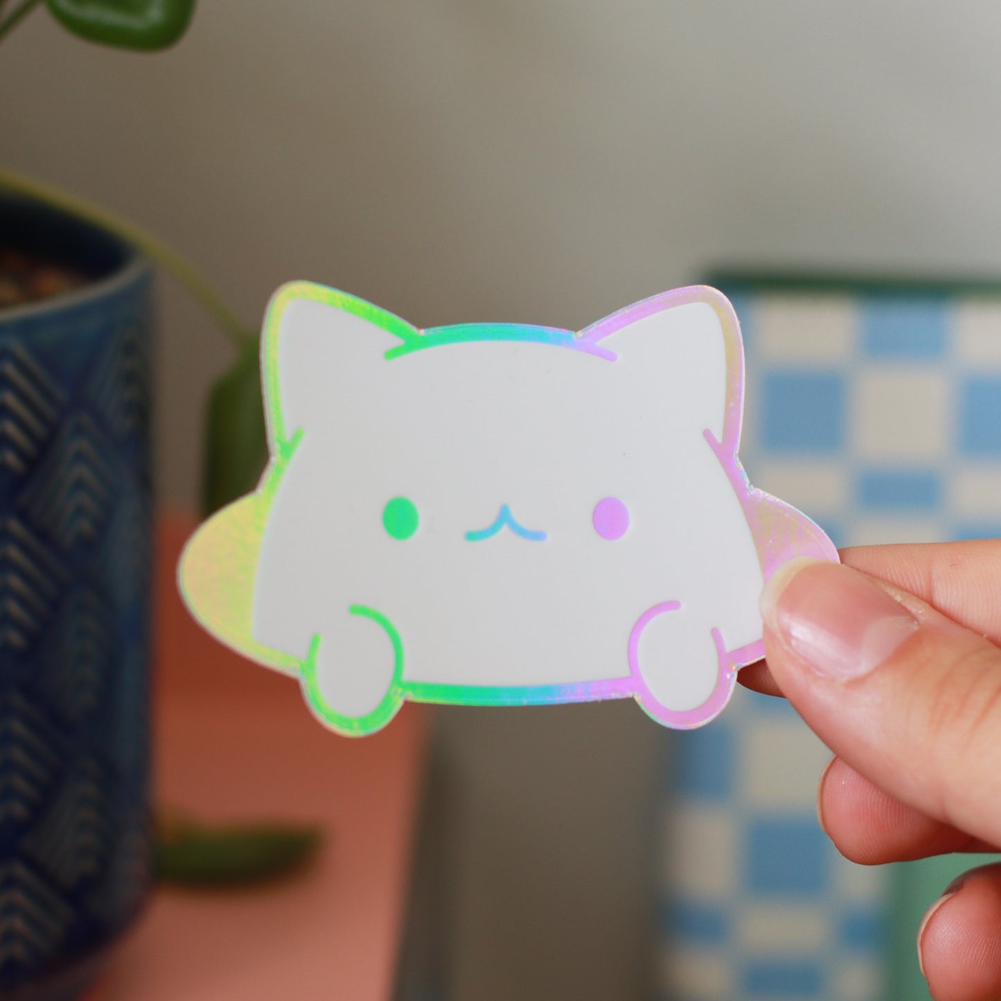 Neko Holo Sticker