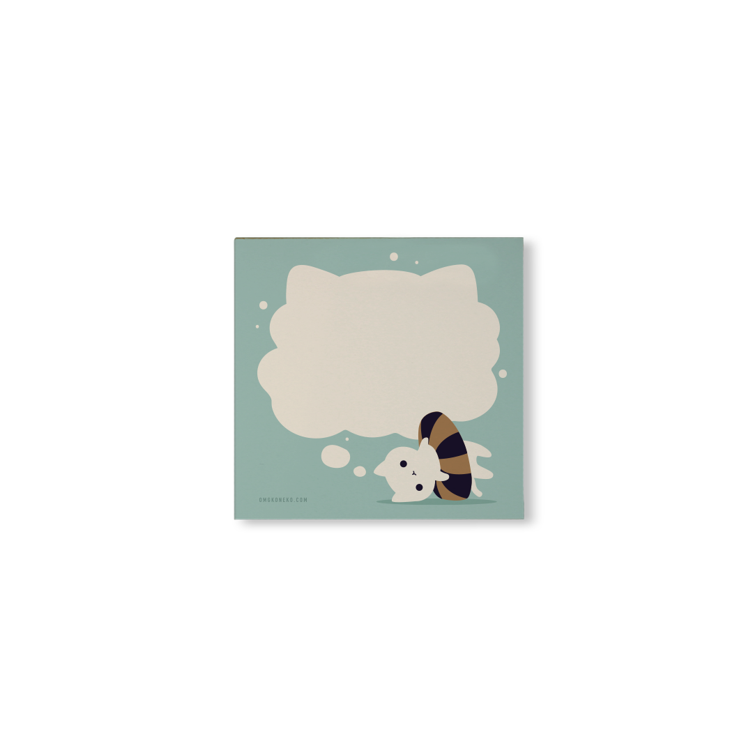 Neko Thoughts - Memo Pad