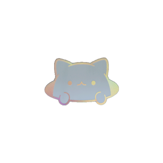 Neko Holo Sticker