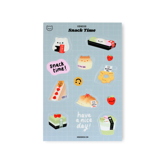 Snack Time - Sticker Sheet