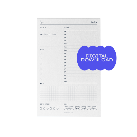 Daily Schedule - Printable