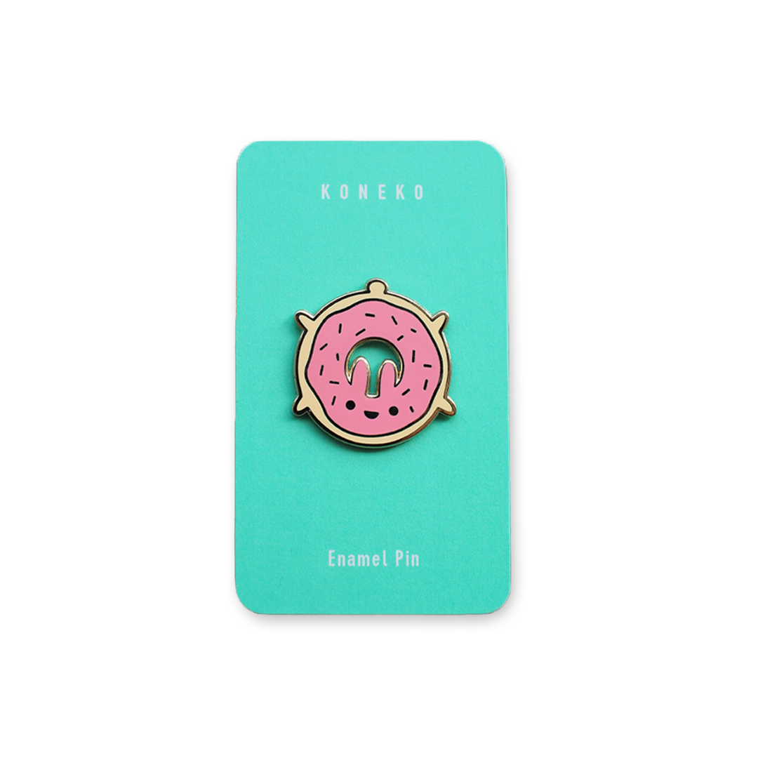Donut Bun Pin