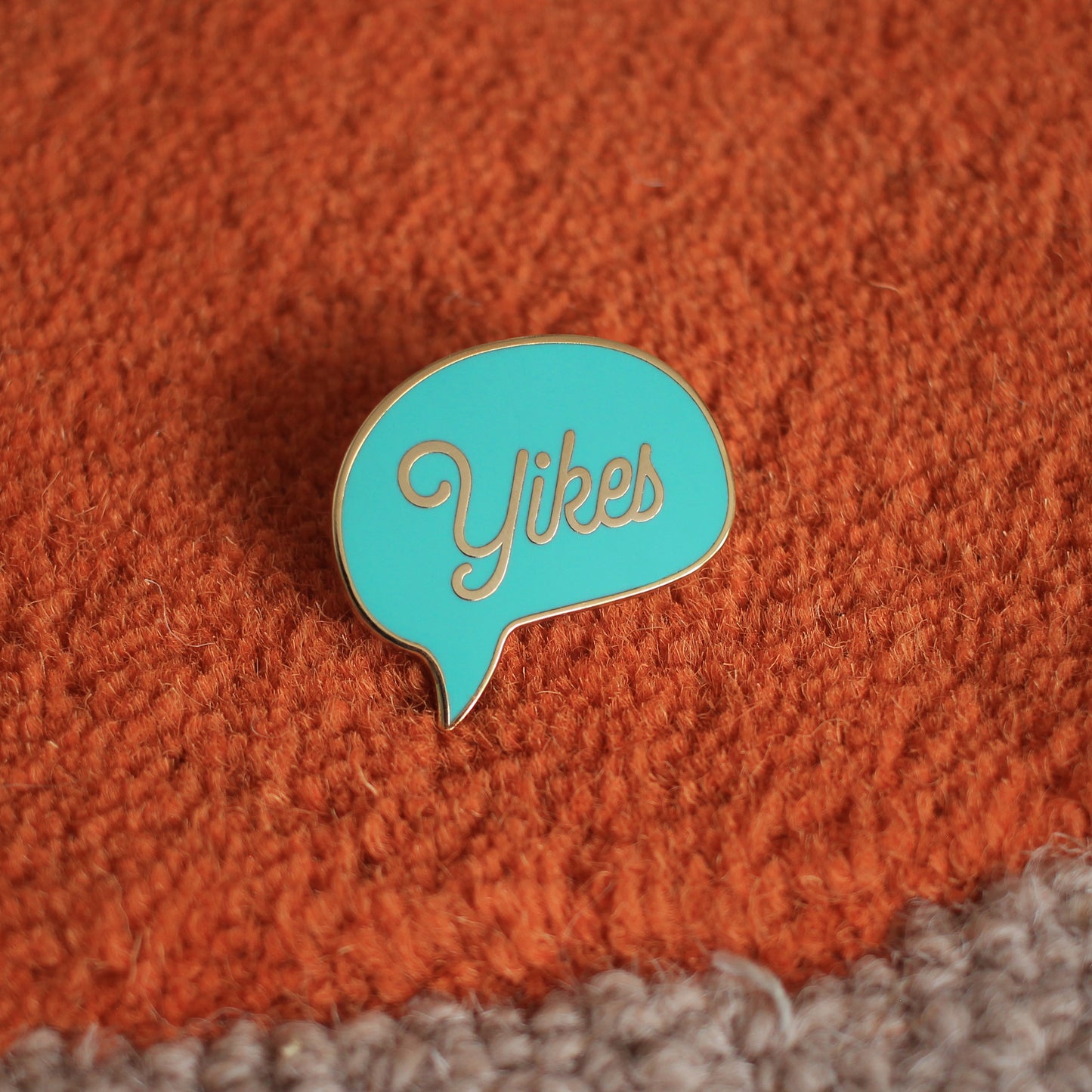 "Yikes" Pin