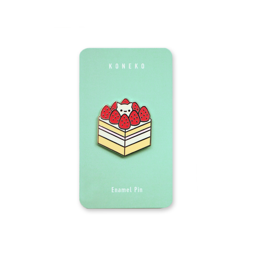 Strawberry Cake Pin