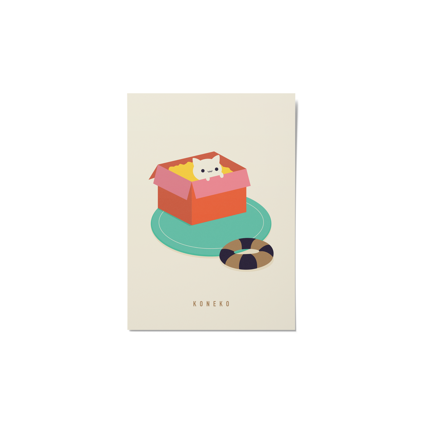 Box Kitty - Art Print