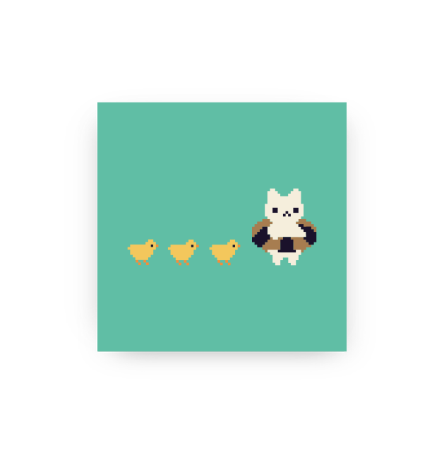 Pixels - Mini Art Print