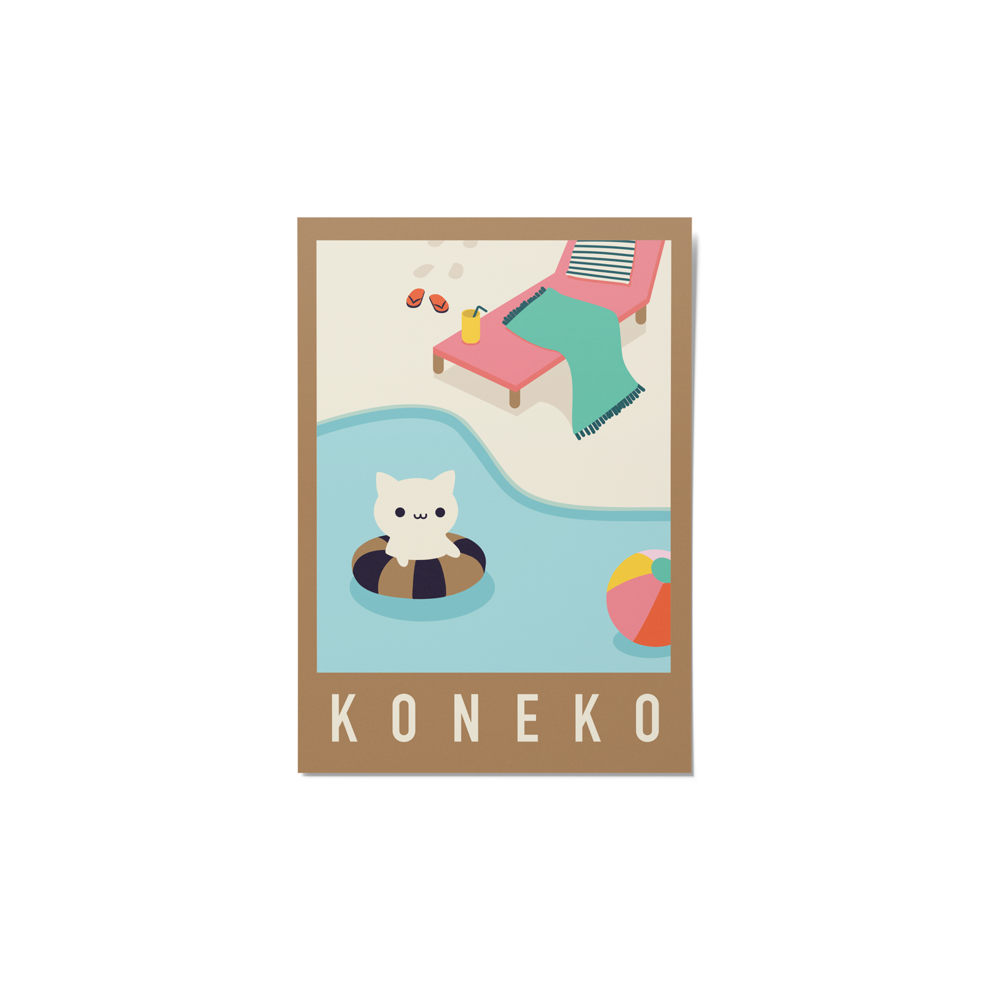 Pool Party - Art Print – Koneko