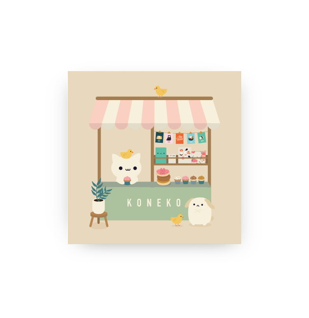 Littlest Shop - Mini Art Print
