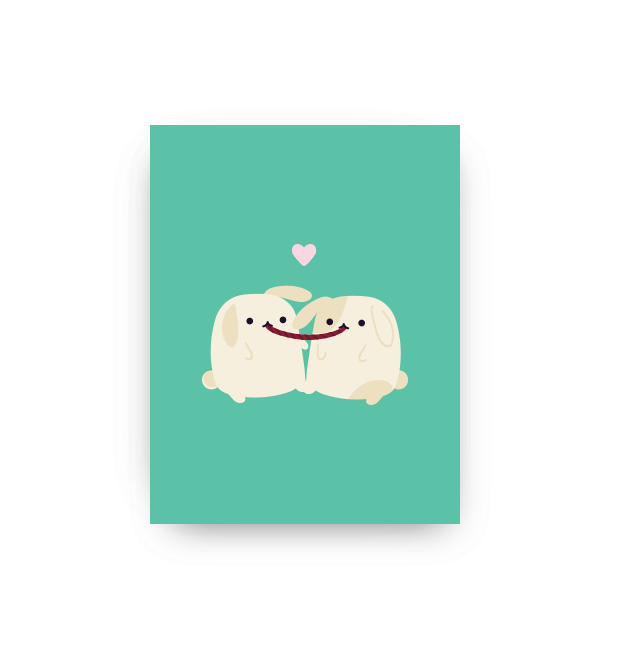 Bunny Love Card