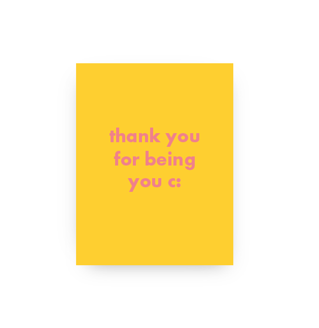 Thank You Card
