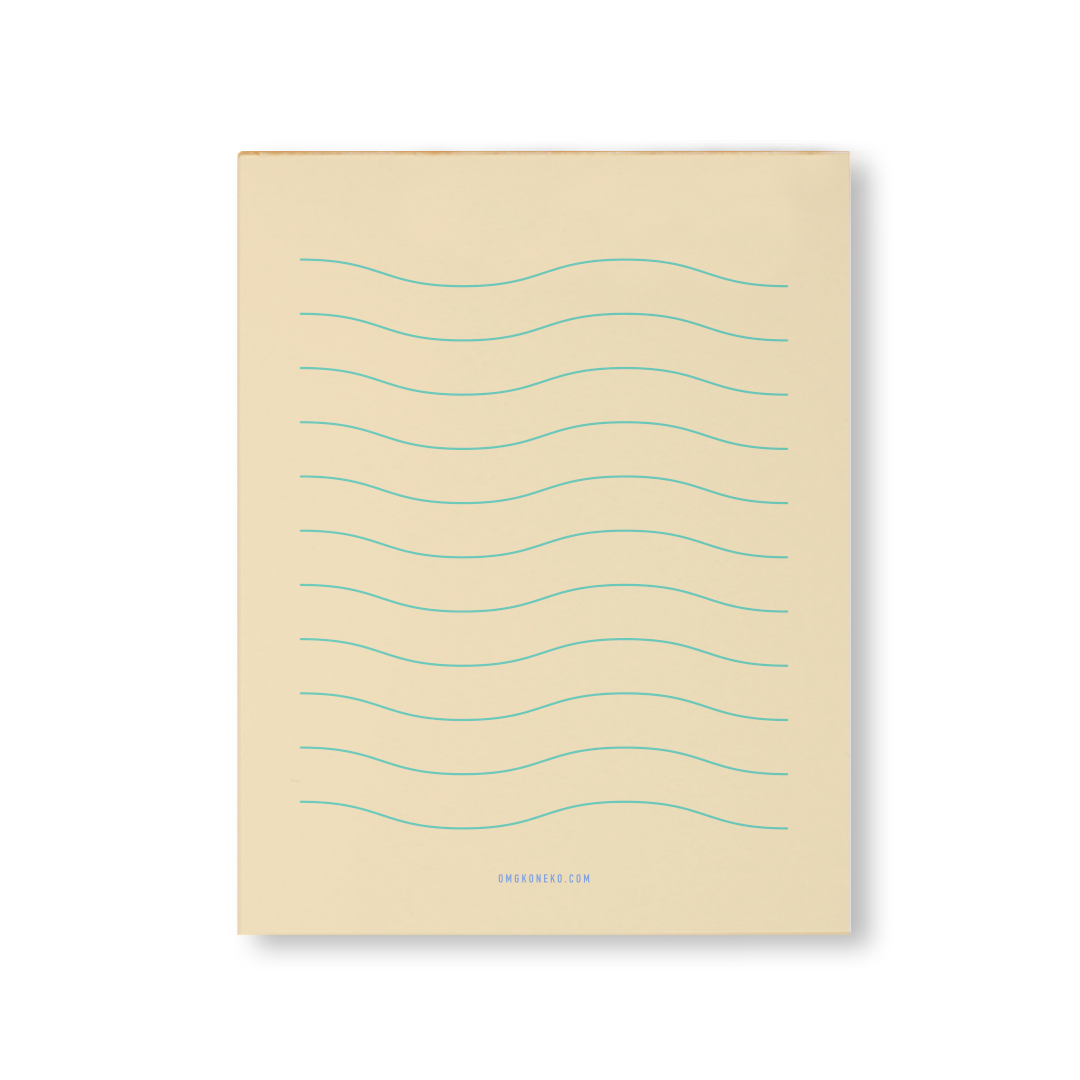 Wavy Lines - Notepad