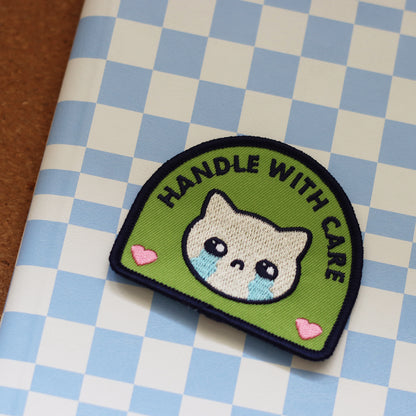 Handle With Care - Iron-On Patch