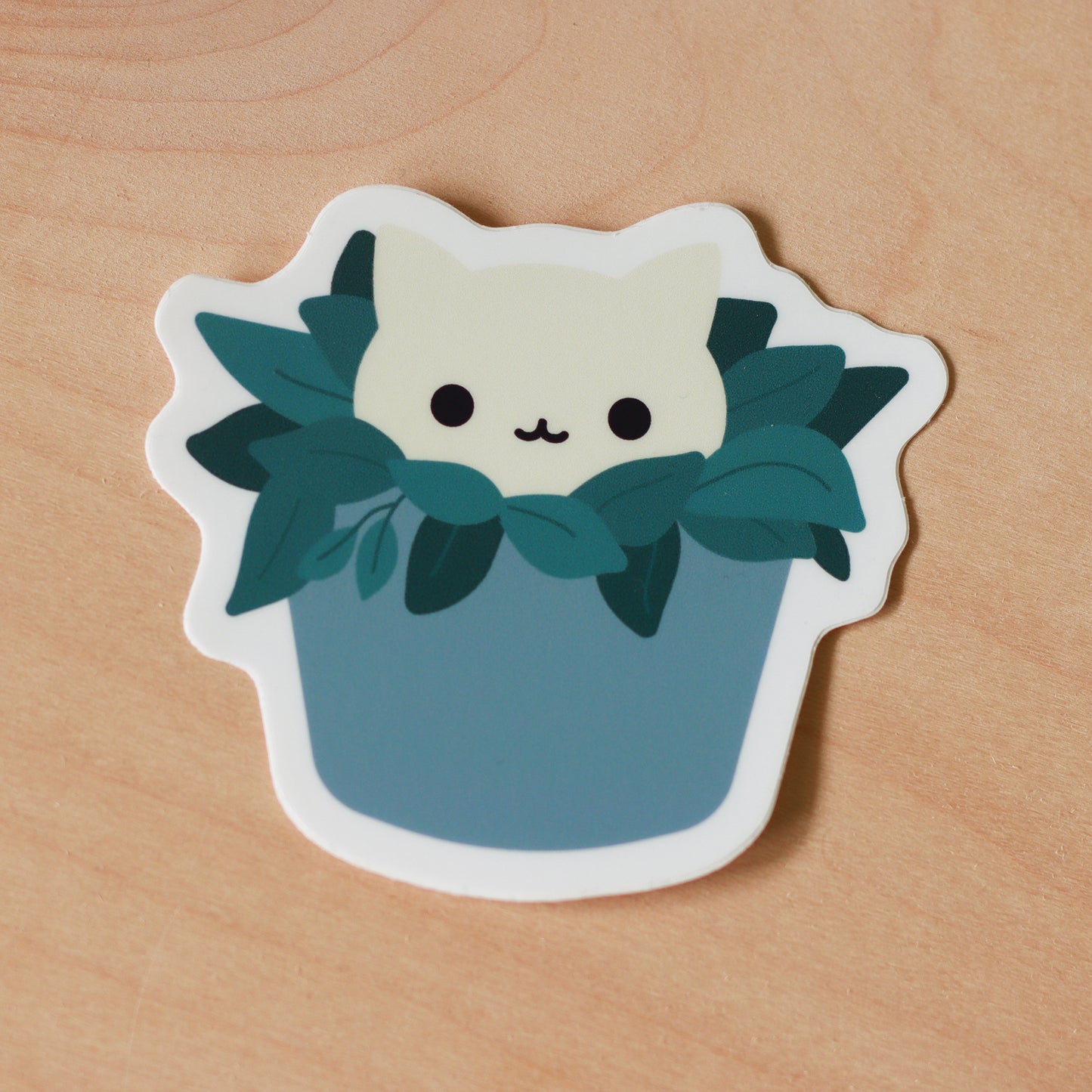 Cat Plant - Sticker