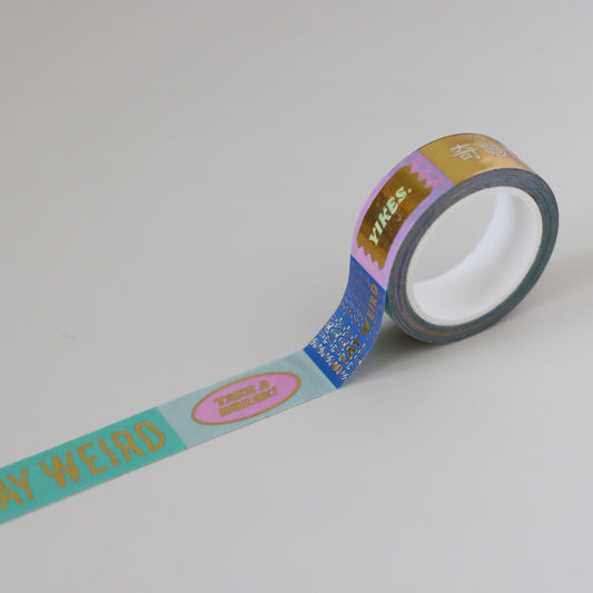 Stay Weird - Washi Tape