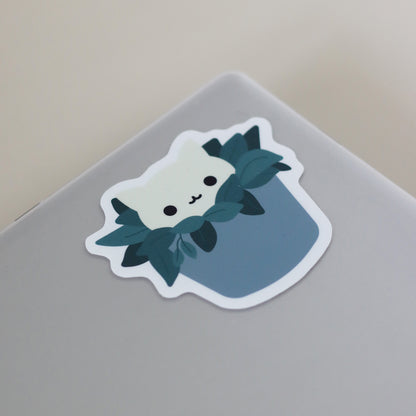 Cat Plant - Sticker