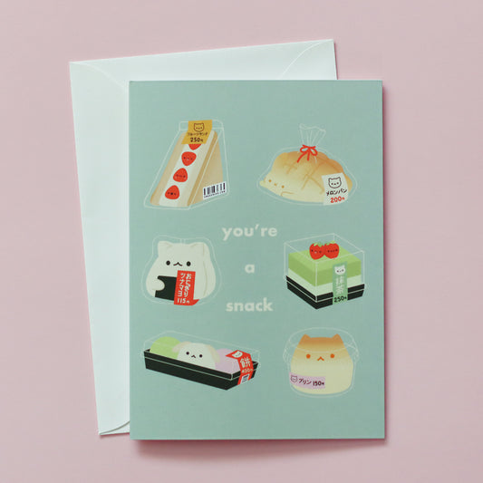 You're a Snack - Card
