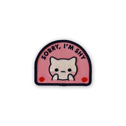 Sorry, I'm Shy - Iron-On Patch