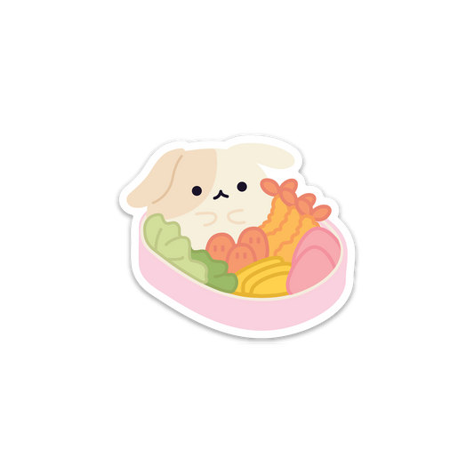 Pink Bento Bun - Sticker