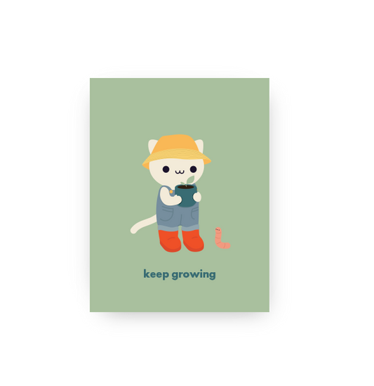 Keep Growing - Card
