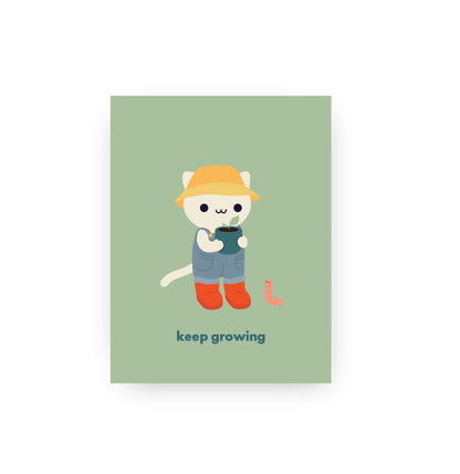 Keep Growing - Card