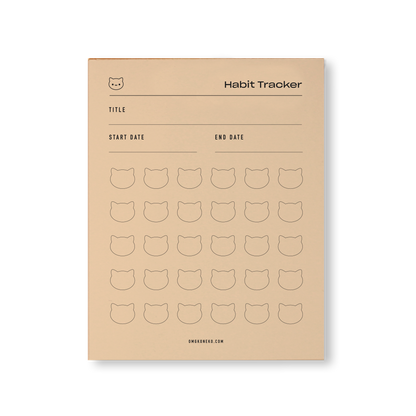 Habit Tracker - Notepad