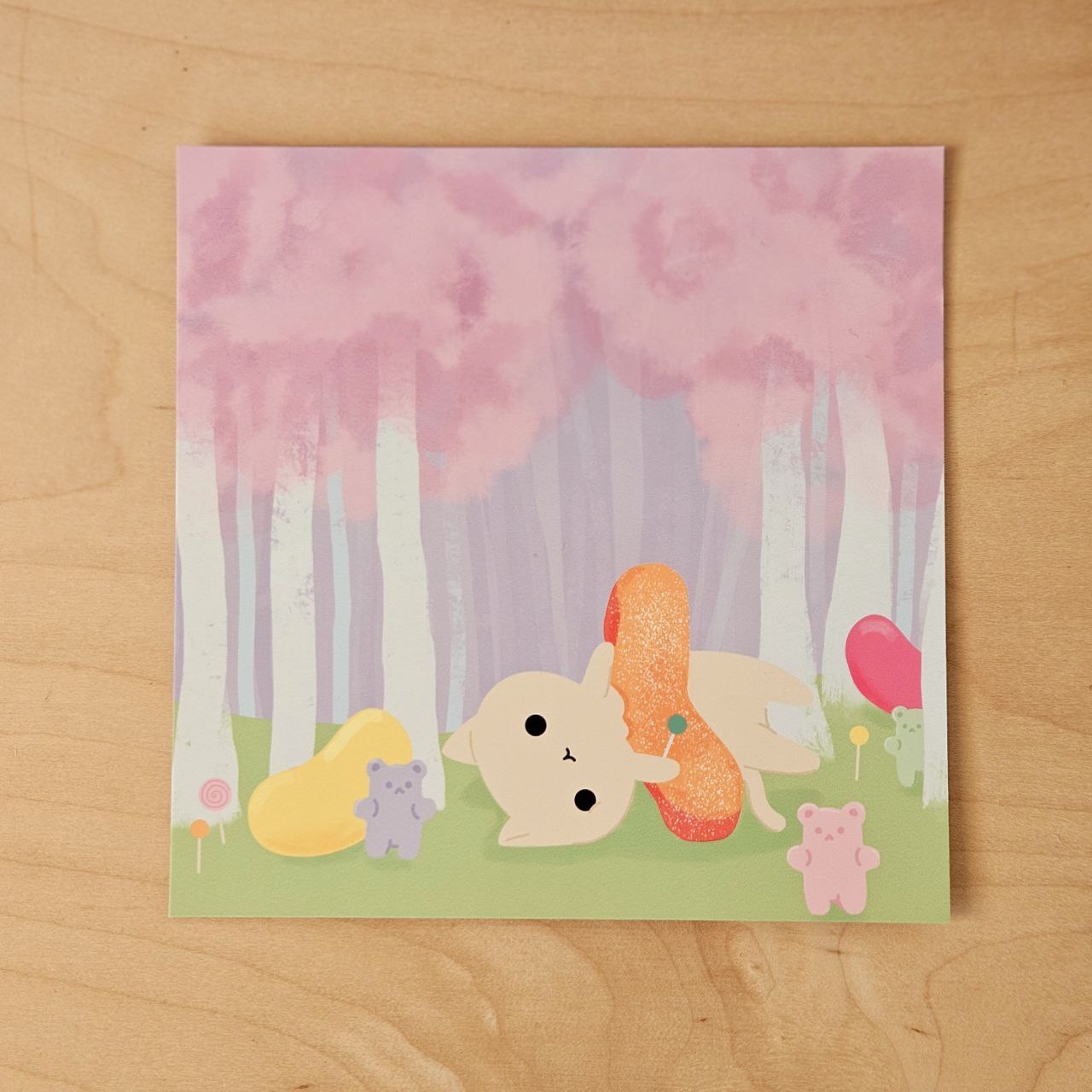 Candy Forest - Mini Art Print