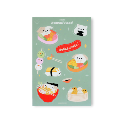 Kawaii Food - Sticker Sheet