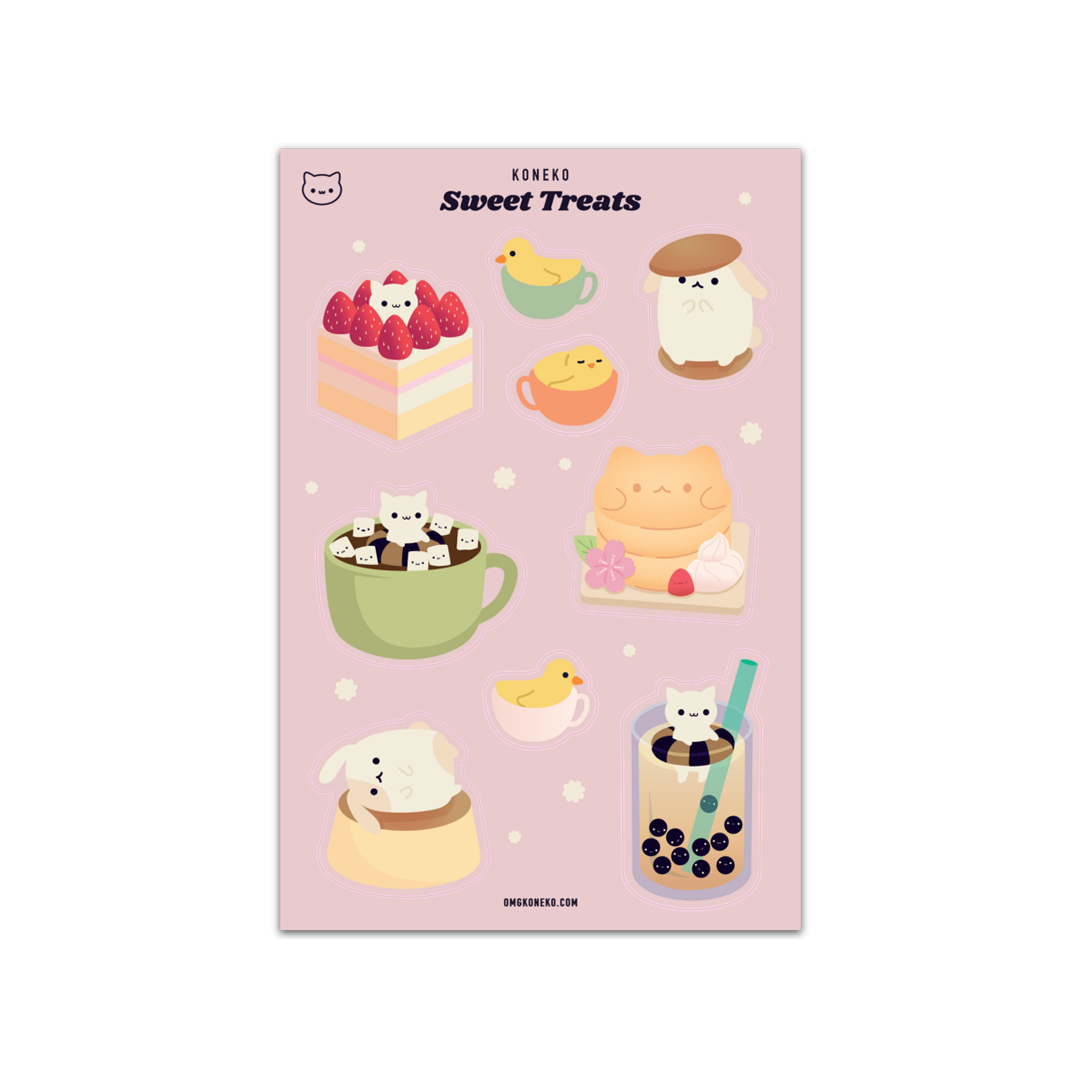 Sweet Treats - Sticker Sheet