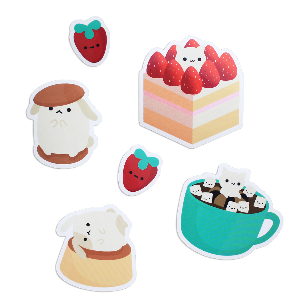Kawaii Desserts - Sticker Pack