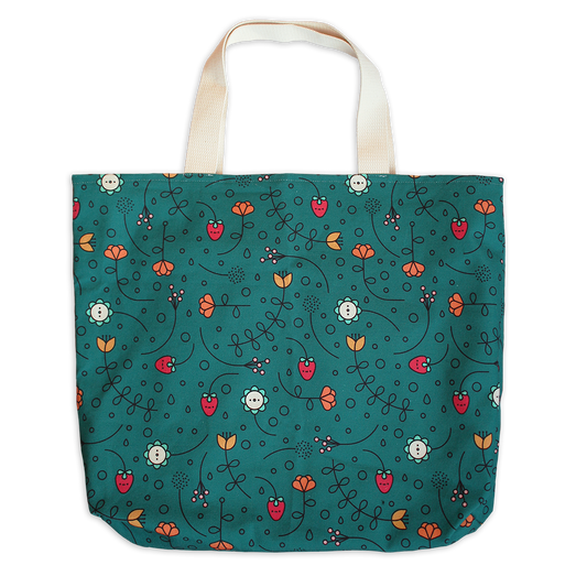 Large Floral Tote