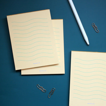 Wavy Lines - Notepad