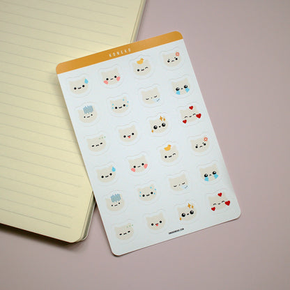 Emoji - Sticker Sheet