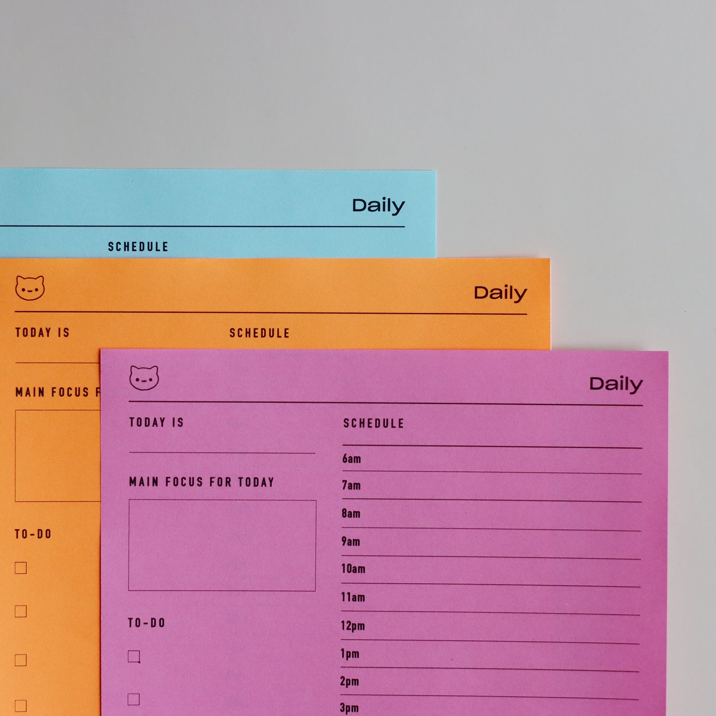 Daily Schedule - Printable