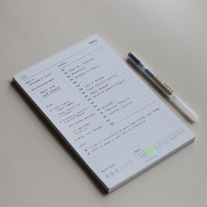 Daily Schedule - Notepad