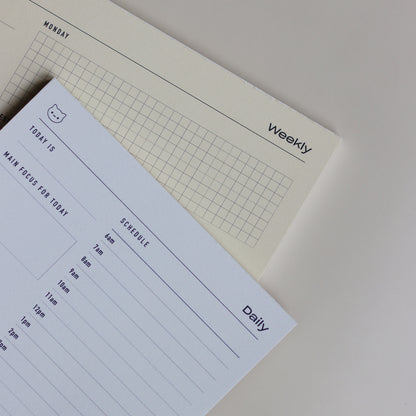 Weekly Planner - Notepad