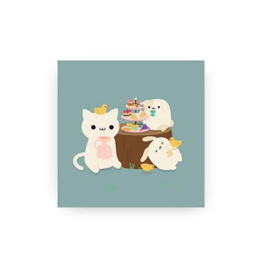 Tea Party - Mini Art Print