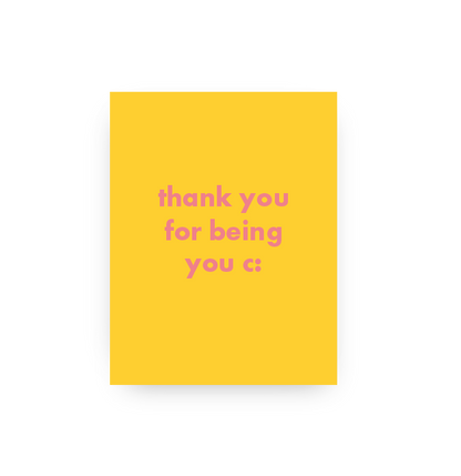 Thank You Card