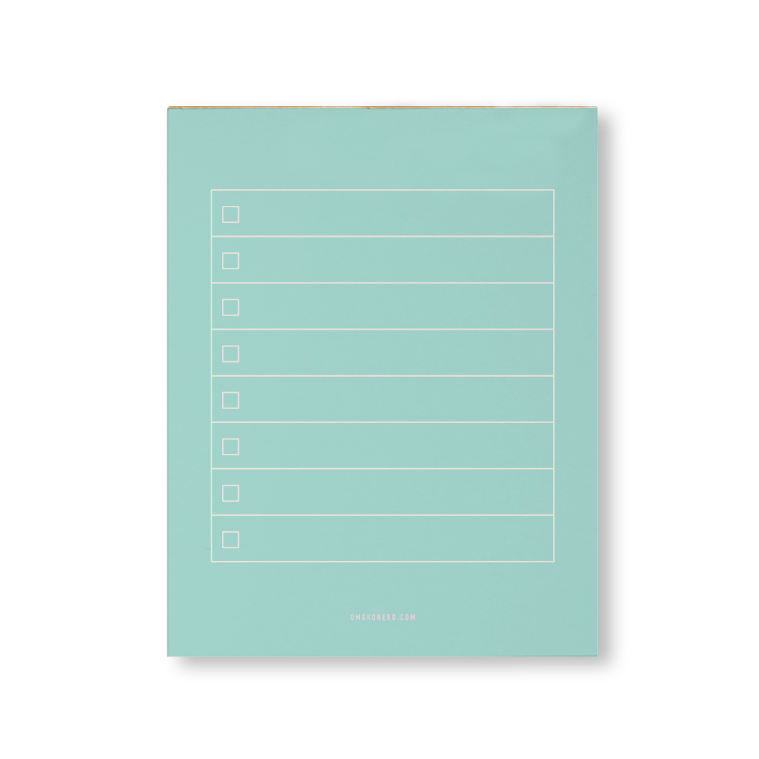 Notepad With Checklist Checklist - Notepad – Koneko